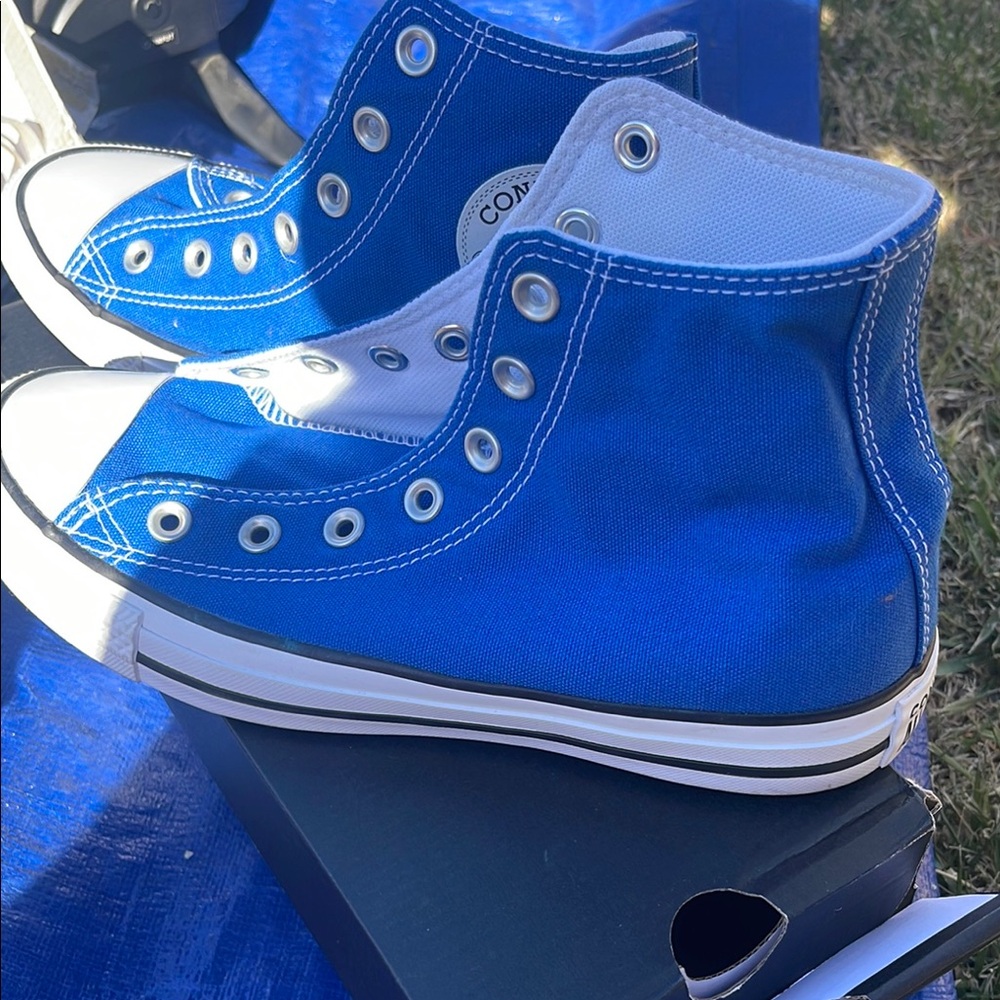 Converse Kids Blue High-Top Sneakers